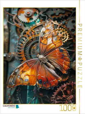 Produktbild von CALVENDO Puzzle Ein Motiv aus dem Kalender "Steampunk Fauna" | 1000 Teile Lege-Größe 64x48cm Foto-Puzzle für glückliche Stunden