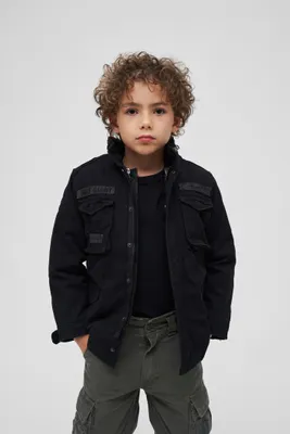 Obrázek produktu pro Dětská bunda Brandit Kids M65 Giant Jacket black - 170/176