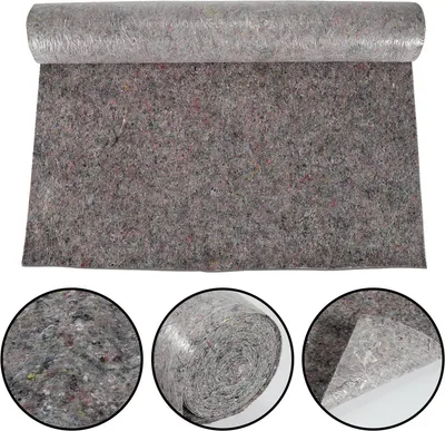 Produktbild von Clanmacy Malervlies 50m Abdeckvlies Schutzvlies 220g/m² Bodenvlies PE Folie