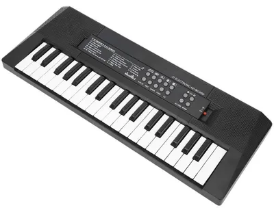 Productafbeelding van 37-toetsen keyboardpiano - Elektronisch keyboard - Microfoon en opnamefunctie - Muzikaal speelgoed - Geschikt voor kinderen - Creatief muzi...