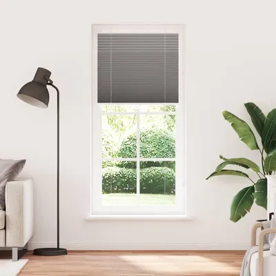 Produktbild von vidaXL Plissee Anthrazit 85x200 cm Stoffbreite 84,4 cm Polyester