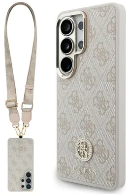 Obrázek produktu pro Pouzdro + řemínek Guess 4G Rhinestone Triangle MagSafe pro Galaxy S26 Ultra