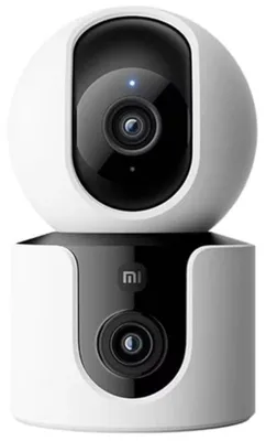 Immagine prodotto di Telecamera intelligente Xiaomi C300, con doppio obiettivo, 3 megapixel, visione notturna a infrarossi, rotazione