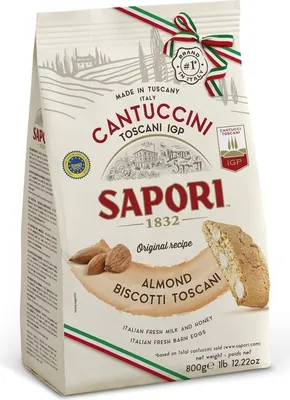 Zdjęcie produktu dla Saporicantuccini Z Migdałami 175G