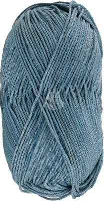 Produktbild von Lana Grossa - Cotone Vintage 0268 petrol hell dunkelgrau meliert