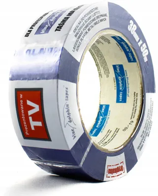 Produktbild von BLUE DOLPHIN Profi Malerabdeckband blau 38 mm x 50 m