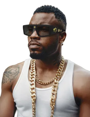 Produktbild von Brille Dollar Rapper HipHop Gangster Karneval Party