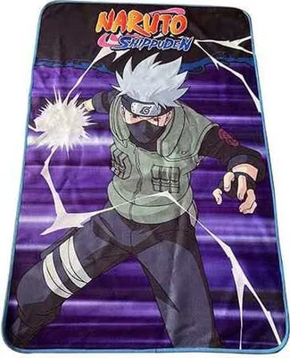 Zdjęcie produktu dla Koc polarowy Naruto Shippuden Kakashi 100 x 150 cm