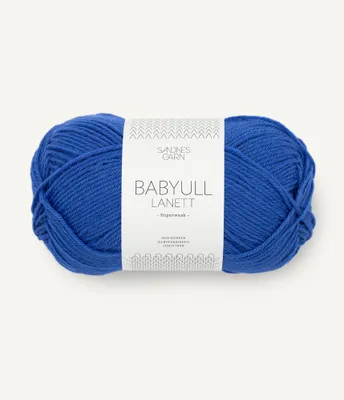 Produktbild von Sandnes Babyull Lanett 50g dazzling blue 5845
