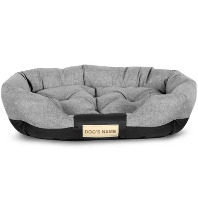 Immagine prodotto di Grande cuccia per cani e gatti 100x75 cm, nera, EDANTI