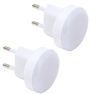 Zdjęcie produktu dla Electraline 58311, lampka nocna, 2 sztuki