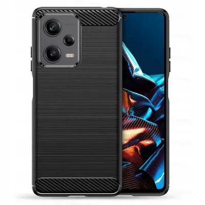 Obrázok produktu pre Techsuit Carbon Silicone puzdro pre Xiaomi Redmi Note 12 Pro 5G / Poco X5 Pro – čierne