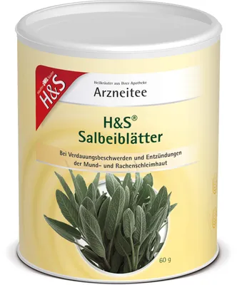 Produktbild von H&S Salbeiblätter (loser Tee), 60 g Tee