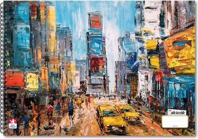 Immagine prodotto di Album da disegno A3 (50 fogli, 190g) - New York