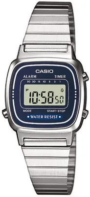 Produktbild von Casio Collection Retro LA670WEA-2EF Digitaluhr für Damen Sehr leicht