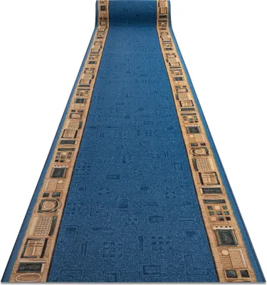 Produktbild von Läufer Antirutsch JENA blau 120cm Blau 120x300 cm