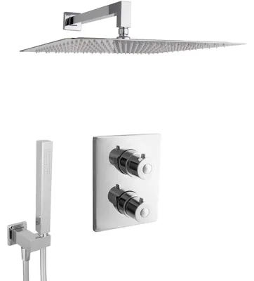 Produktbild von PaulGurkes Unterputz Dusche Set mit Thermostat Verbrühschutz
