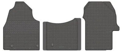 Zdjęcie produktu dla Dywaniki gumowe przednie + tunel do Mercedes Sprinter III W907 2018- – czarne, dopasowane