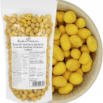 Produktbild von Erdnüsse im Teigmantel Sour Cream Onion 500g Party Snack Knabberei