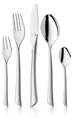 Produktbild von WMF 11.4200.6391 Virginia Cromargan protect 66-teiliges Besteck-Set Edelstahl