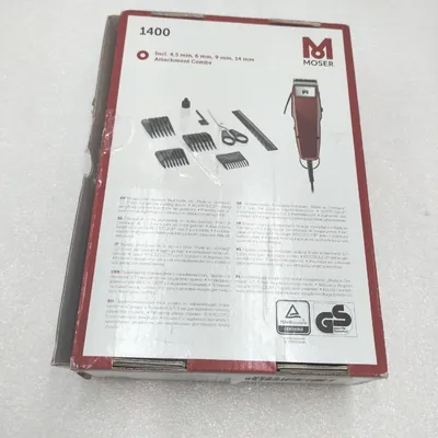 Obrázok produktu pre Moser 1400, Burgundsko, Obdĺžnik, 0,7 mm, 3 mm, 4,6 cm, Hlava