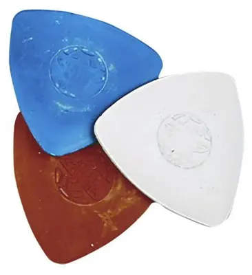 Produktbild von Schneiderkreide, D: 5,5 cm, Blau, Weiß, Rot, 3sort.