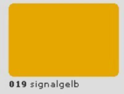 Oracal 651 Plotterfolie 63cm x 5m signalgelb 019