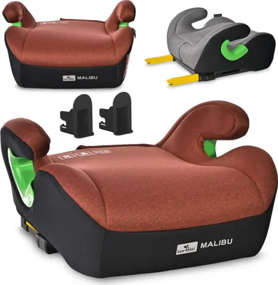 Image de Lorelli Malibu i-Size ISOFIX booster seat 125-150 cm, 22-36 kg - rehausseur R129 sûr, siège large, housse amovible et lavable