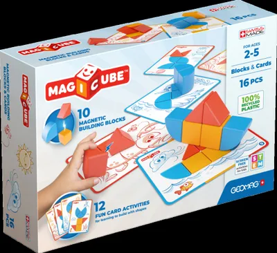 Produktbild von Geomag MagiCube GM302, 1 Jahr(e), 16 Stück(e), Kunststoff
