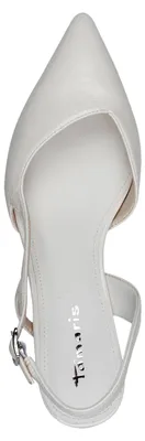 Produktbild von Tamaris Vegan Damen Pumps Slingback Queenie 1-29521-46, Größe:40 EU, Farbe:Weiß