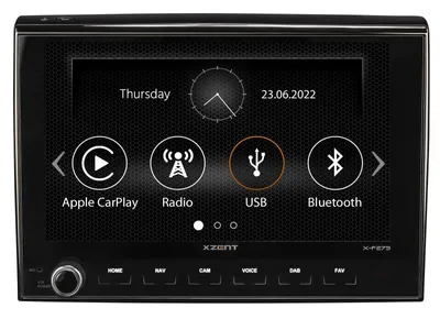 Image de Xzent X-f275 Multimédia 2-din Système Multimédia 2-din Avancé Avec Dab+ - Xzent