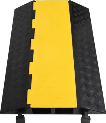 Obrázok produktu pre vidaXL Káblový mostík 2-kanálový gumový 90 cm