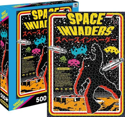 Produktbild von Space Invaders: 500 Teile Jigsaw Puzzle