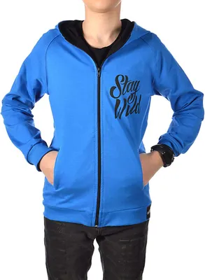 Produktbild von BEZLIT Jungen Sweatjacke mit Logo Print Blau 110