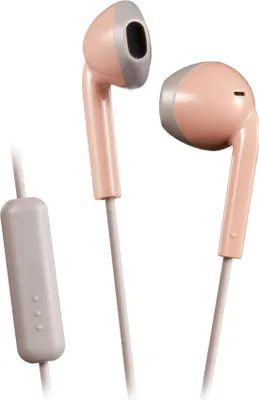 Produktbild von JVC HA-F19M-PT-E Earbuds Kopfhörer mit Headsetfunktion Pink/Taupe