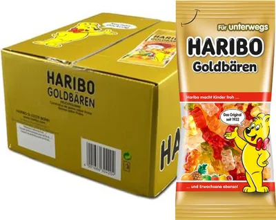 Produktbild von HARIBO Fruchtgummi Goldbären 10043604 75g 12St.