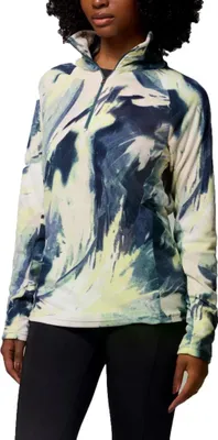 Immagine prodotto di Polo Del Marchio Columbia Del Modello Glacial Iv Print 1/2 Zip Multicolore