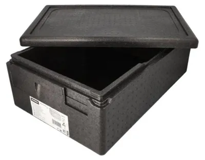 Obrázek produktu pro Papstar Isolier Transportbehälter schwarz 60 x 40 x 23cm 30 l 15104