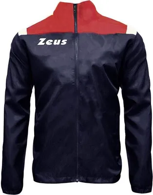 Produktbild von L|Zeus Vesuvio Regenjacke navy rot