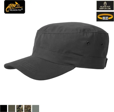 Zdjęcie produktu dla Czapka Helikon-Tex COMBAT - PolyBawełna RipStop - dostępna w kilku wersjach, kolor: czarny