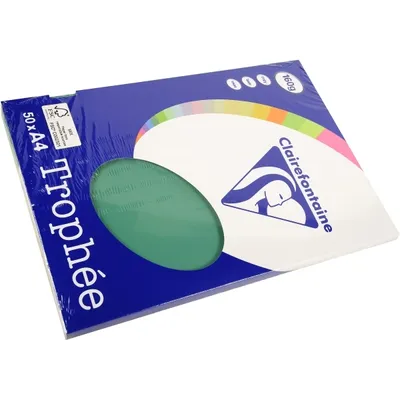 Produktbild von Kopierpapier Trophee A4 160g/qm 50 Blatt tannengrün