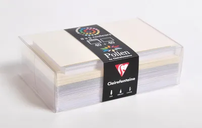 Produktbild von Farblich sortierte Umschläge & Karten Hochzeit als Set