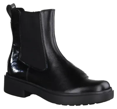 Produktbild von Högl 1015130100 Damen-Stiefelette, Leder, Schwarz, Soft - Damenschuhe Modische Stiefelette / Boots, Schwarz, leder (rockcalf), absatzhöhe: 20 mm
