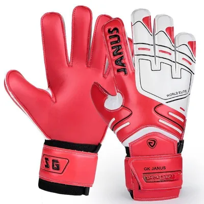 Productafbeelding van Voetbalkeepershandschoenen - Sterke Grip en Ademend - Blauw - Maat 5