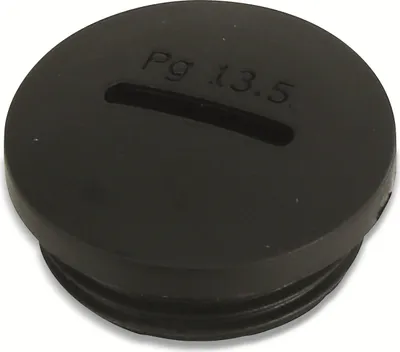 Produktbild von KSS Verschlussschraube, PG, PG-13,5, schwarz