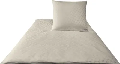 Produktbild von JOOP! Mako-Satin Cornflower Bettwäsche-Garnitur 4020 Farbe 17 sand, 70x90 200x200cm