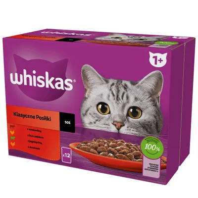 Produktbild von Whiskas 443699, Adult, Rind, Huhn, Lamm, Geflügel, 85 g