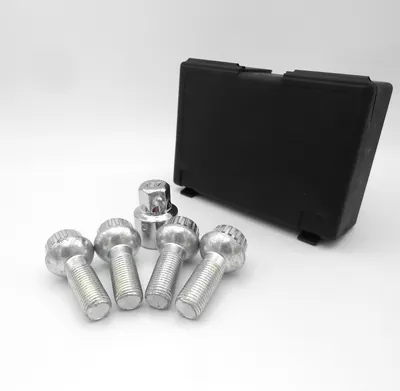 Produktbild von Felgenschlösser M14x1,5 34mm Kugelbund R14 SW17 Radschloss für