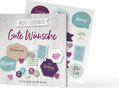 Produktbild von Mein Stickerbuch: Gute Wünsche