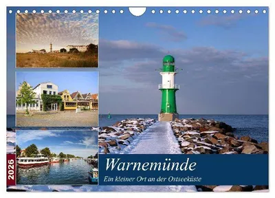 Produktbild von Urlaub in Warnemünde (Wandkalender 2026 DIN A4 quer), CALVENDO Monatskalender
